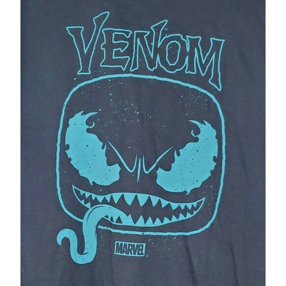 Marvel POP! Tees Funko Pop Large Blue Venom Graphic 100% Cotton T-Shirt - Picture 3 of 7
